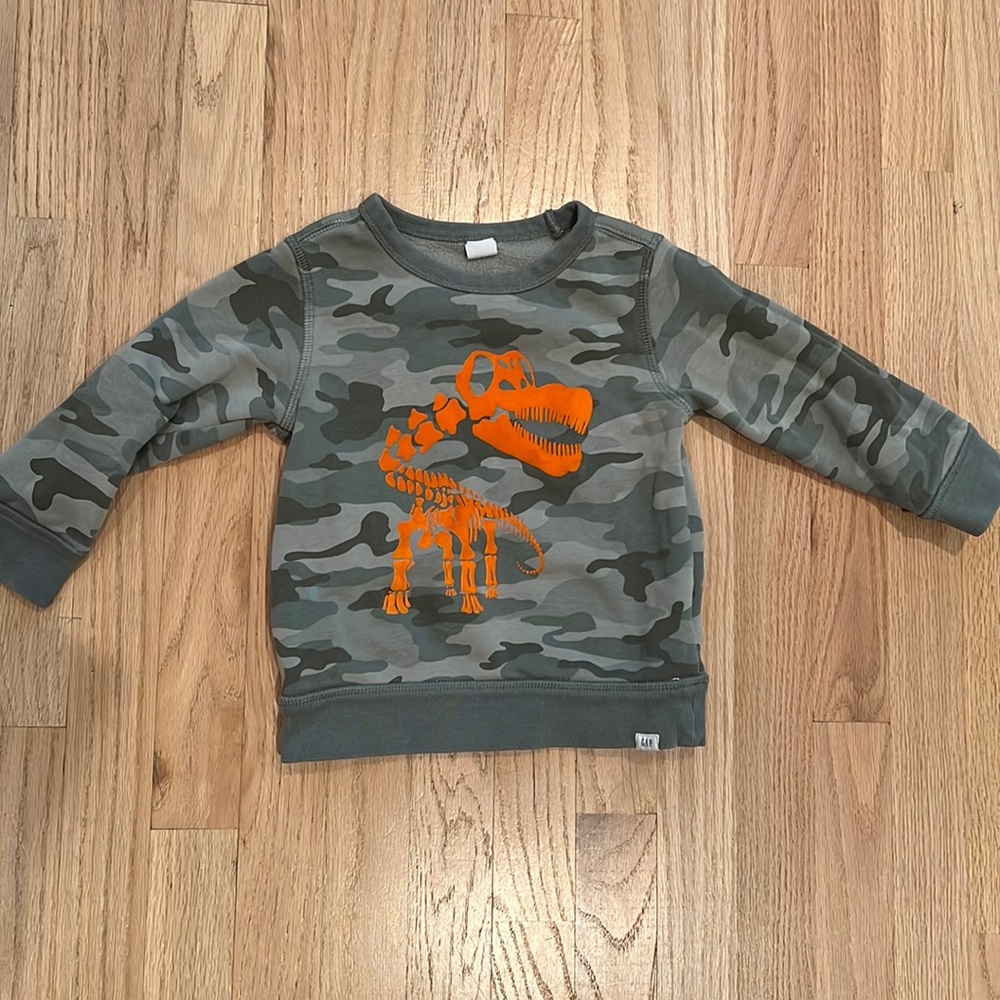 Gap dinosaur sweatshirt
